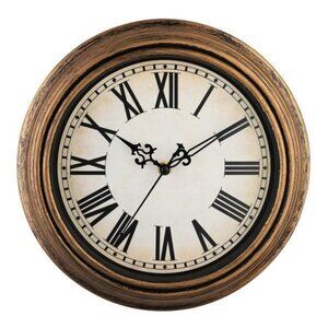 Classic 16" Wall Clock with Roman Numerals